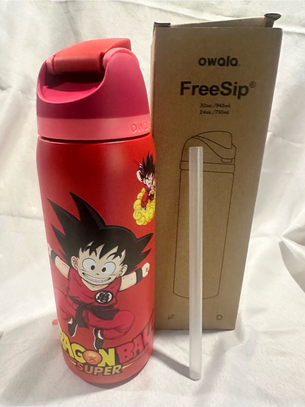 Custom Engraved Owala FreeSip DragnBall 32 oz